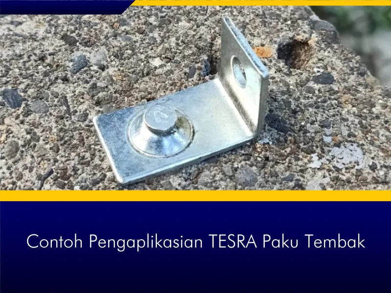 Tesra Paku Tembak Cara Pengaplikasian