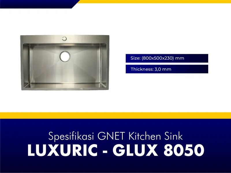 GNET Kitchen Sink Luxuric Spesifikasi