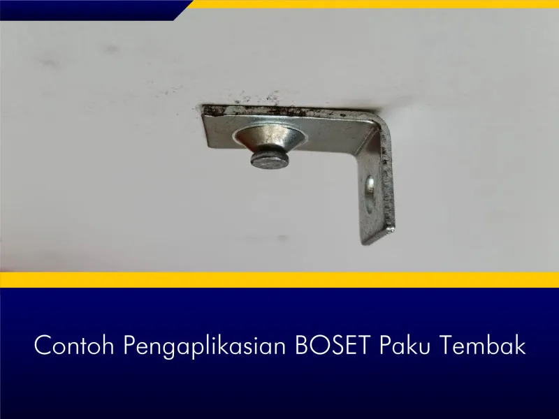 Boset Paku Tembak Cara Pengaplikasian