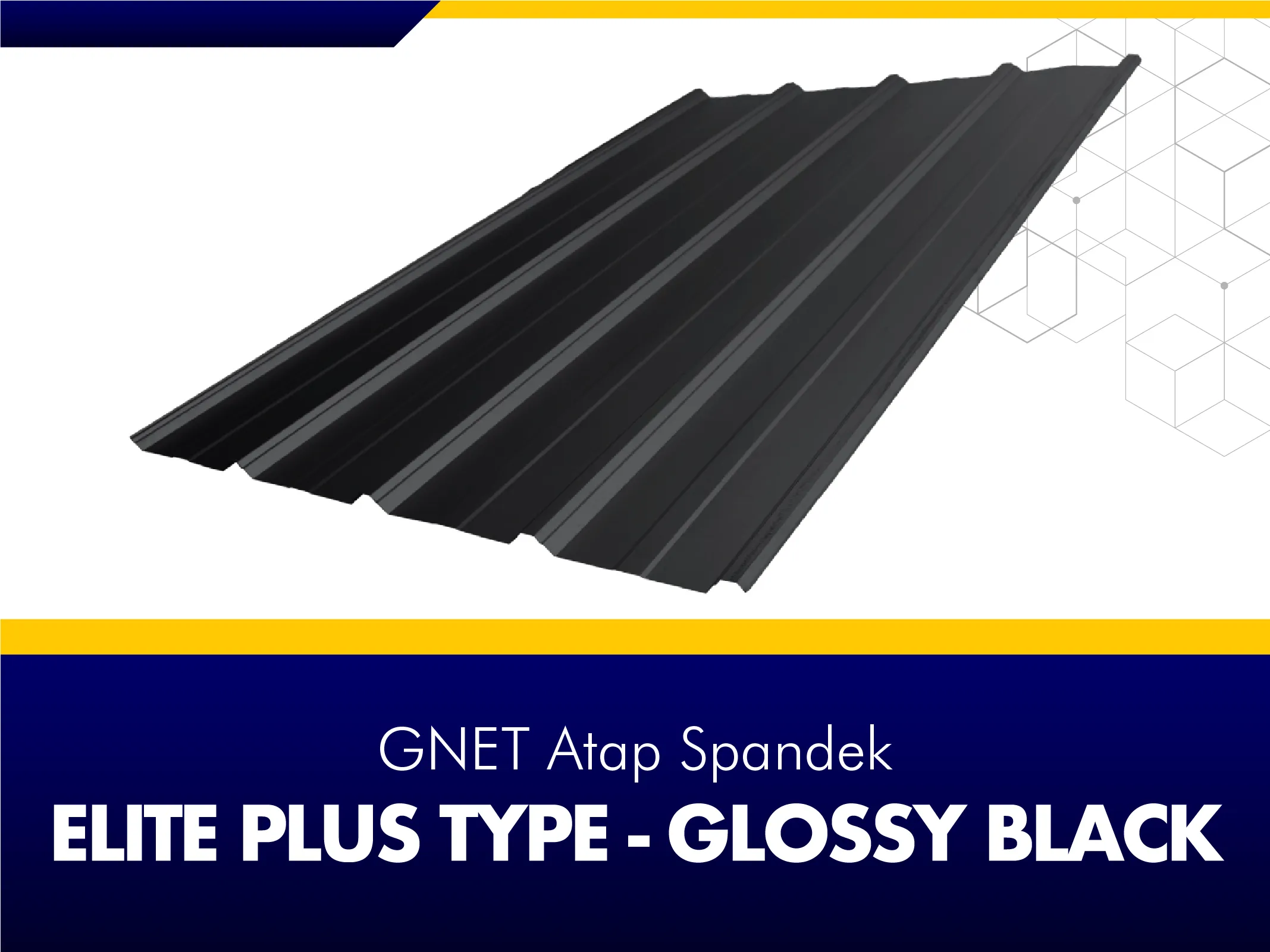 FRAME PRODUCT 2_GNET ROOF DECK - ELITE PLUS TYPE BLACK