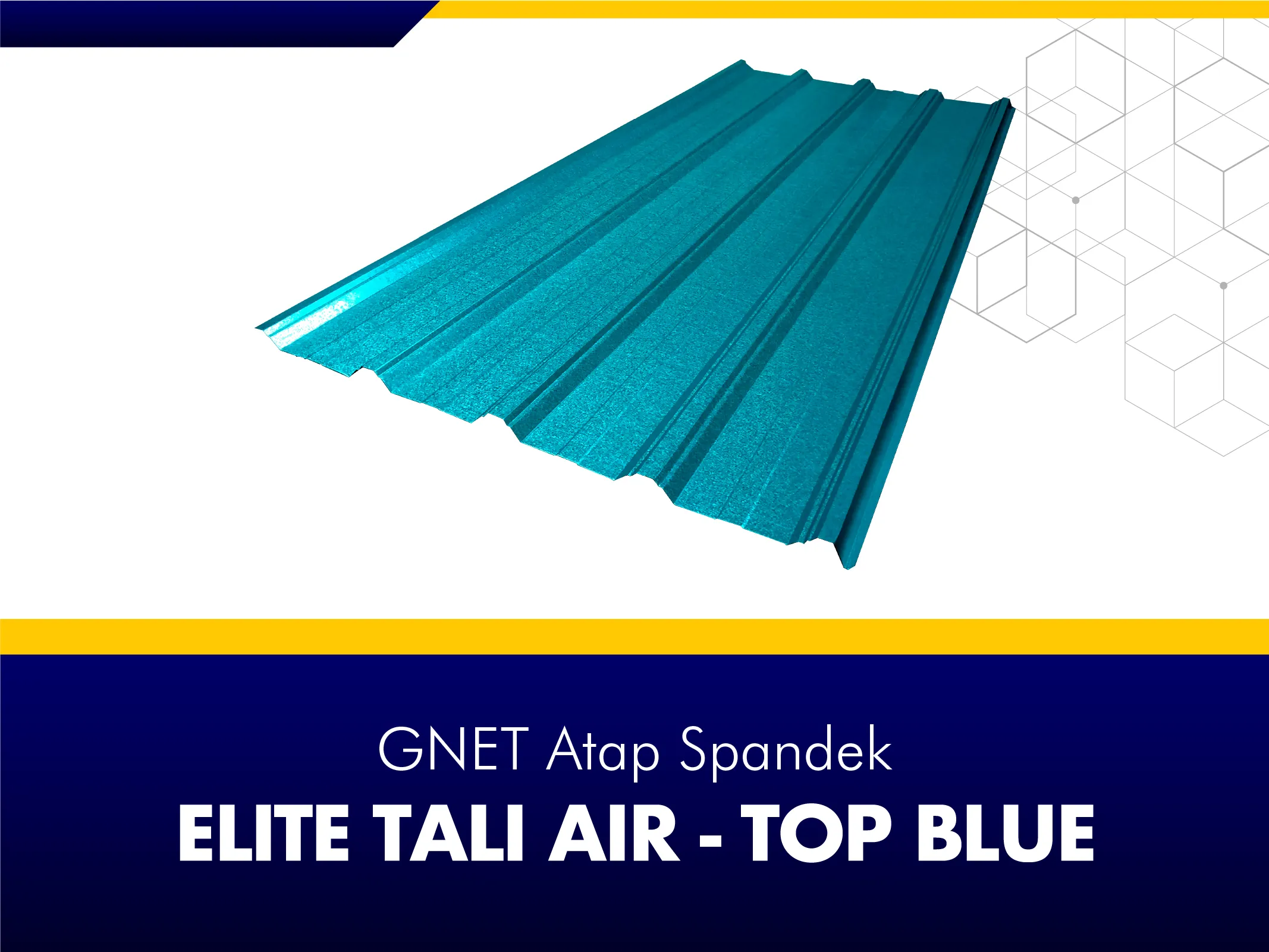 FRAME PRODUCT 2_GNET ROOF DECK - ELITE TALI AIR TYPE TOP BLUE