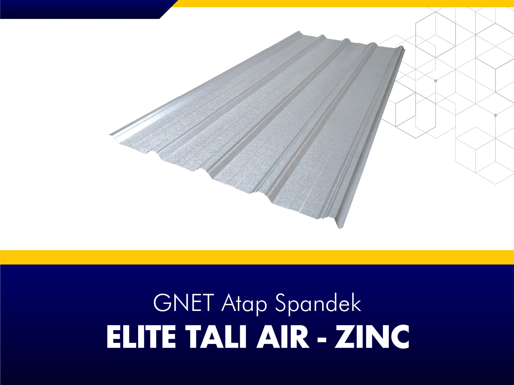 FRAME PRODUCT 2_GNET ROOF DECK - ELITE TALI AIR TYPE ZINCALUME