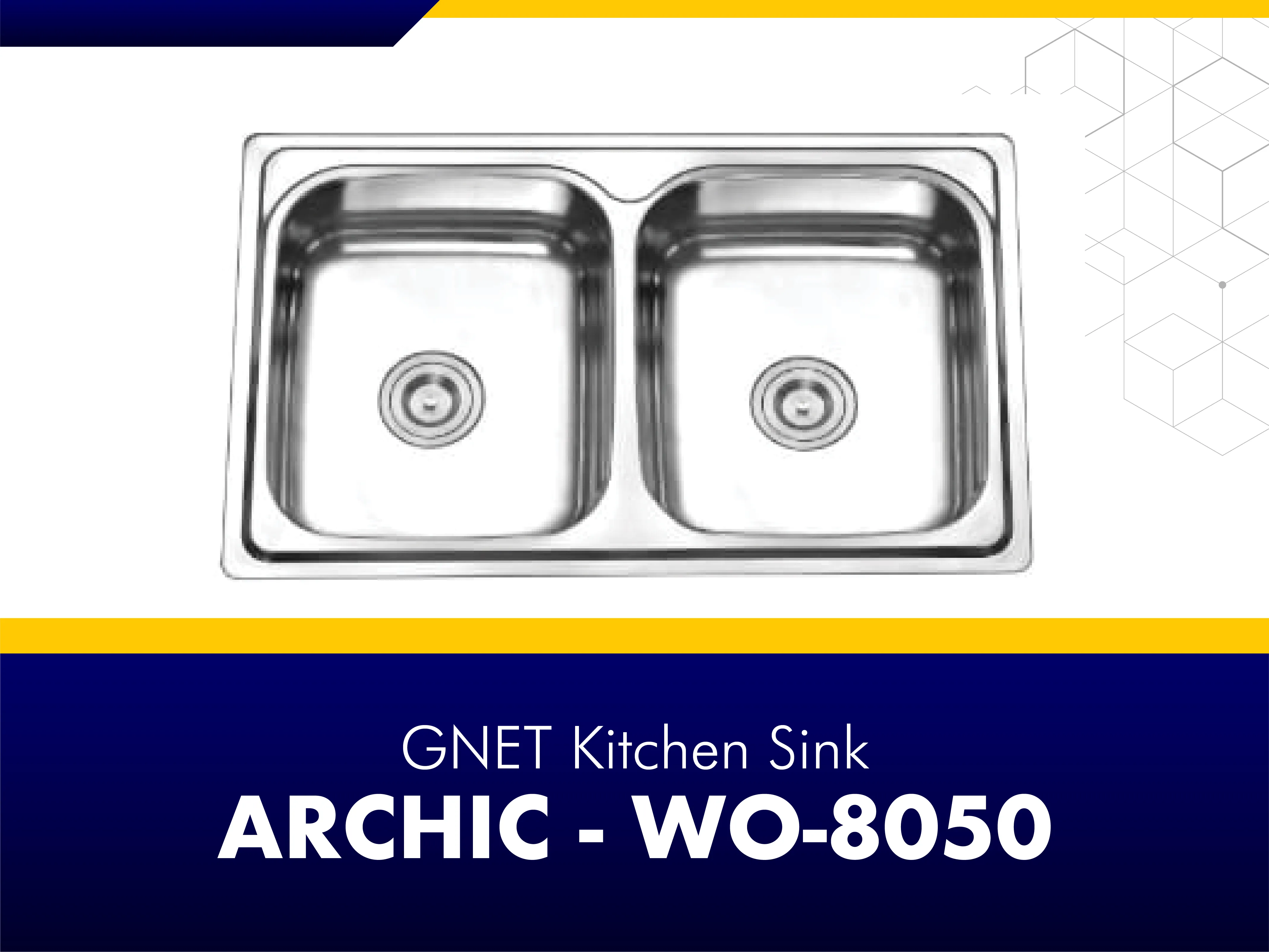 FRAME PRODUCT 4_KITCHEN SINK - ARCHIC W-8050