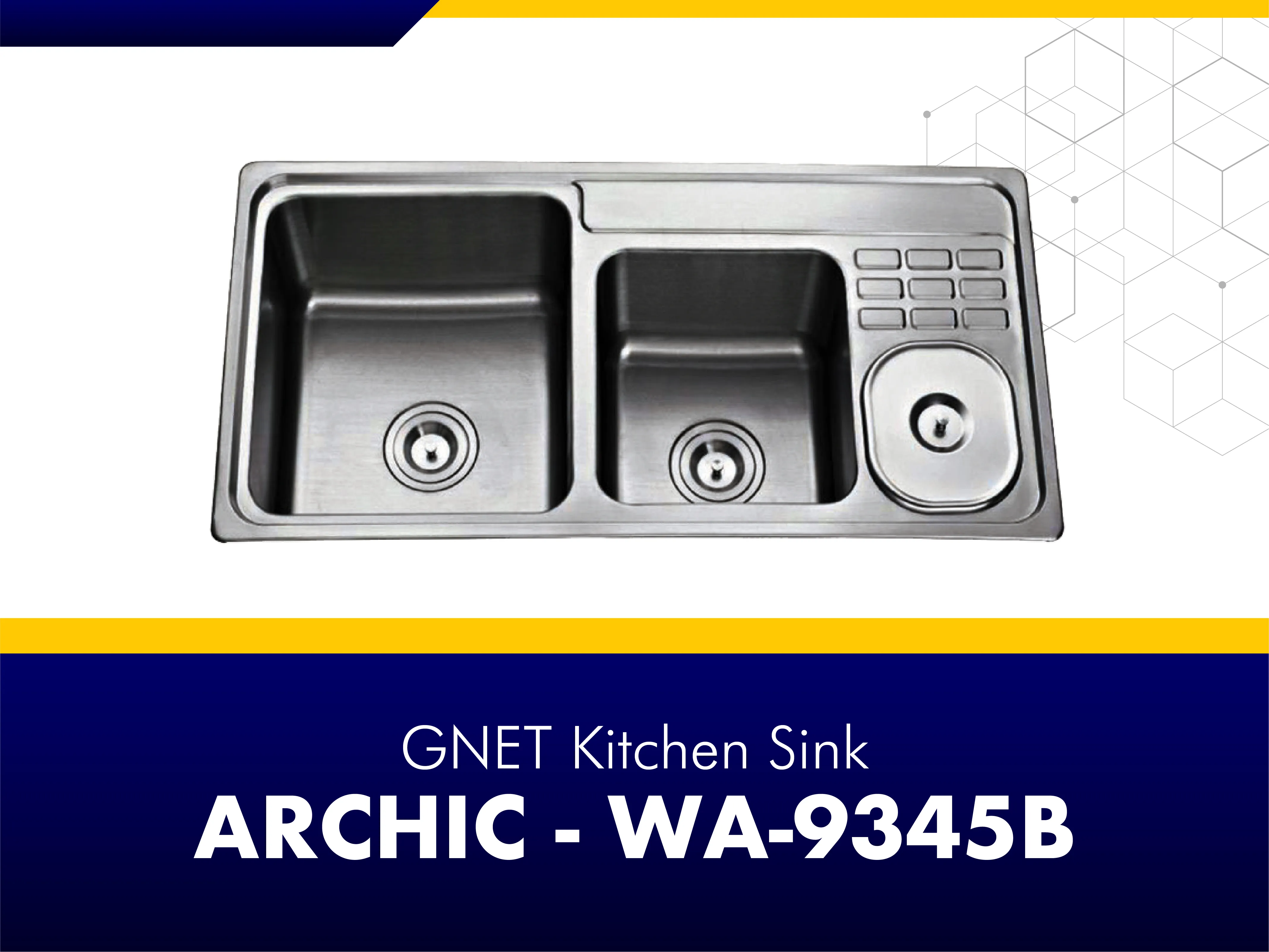 FRAME PRODUCT 4_KITCHEN SINK - ARCHIC WA9345B