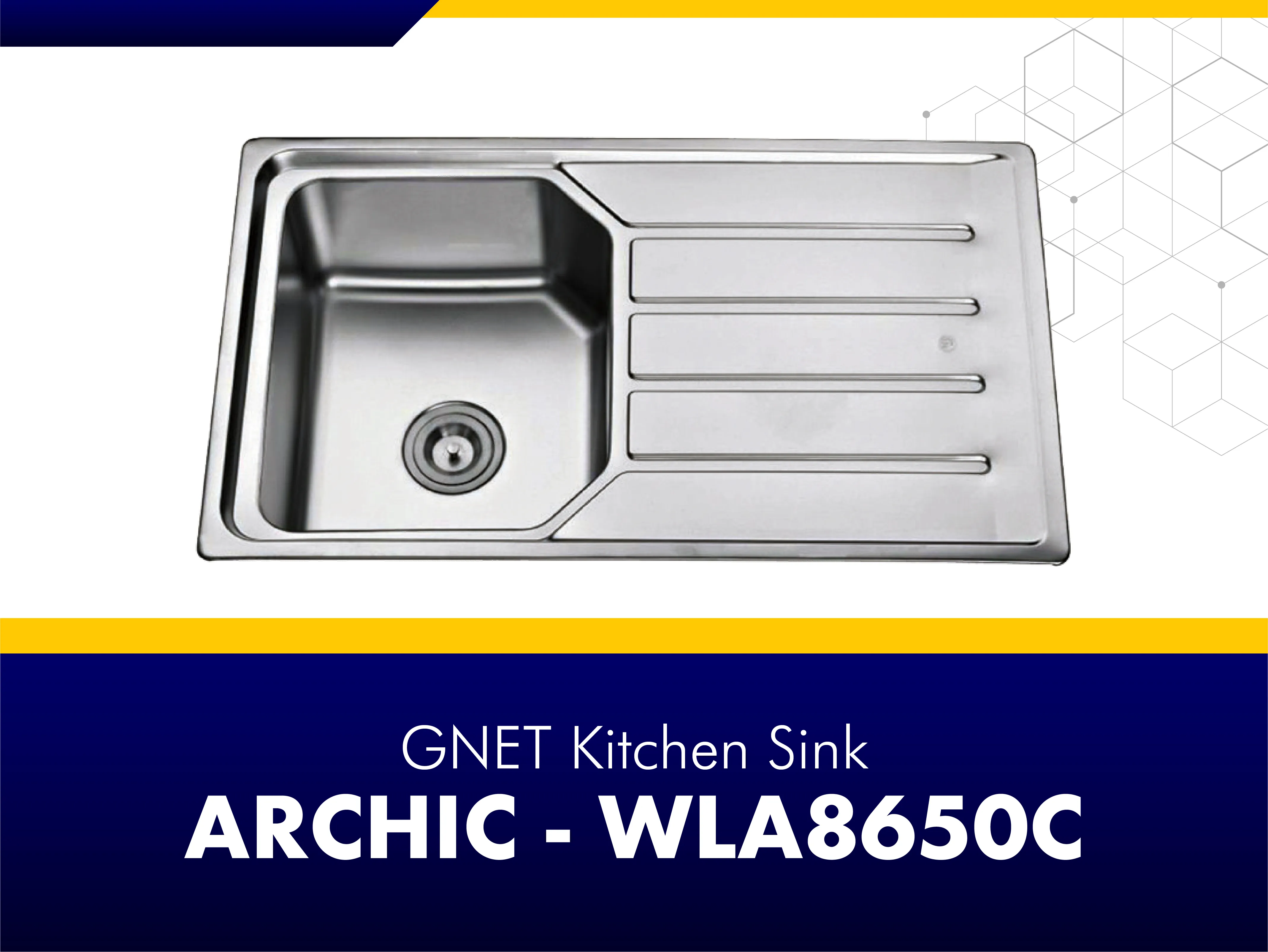 FRAME PRODUCT 4_KITCHEN SINK - ARCHIC WLA8650C