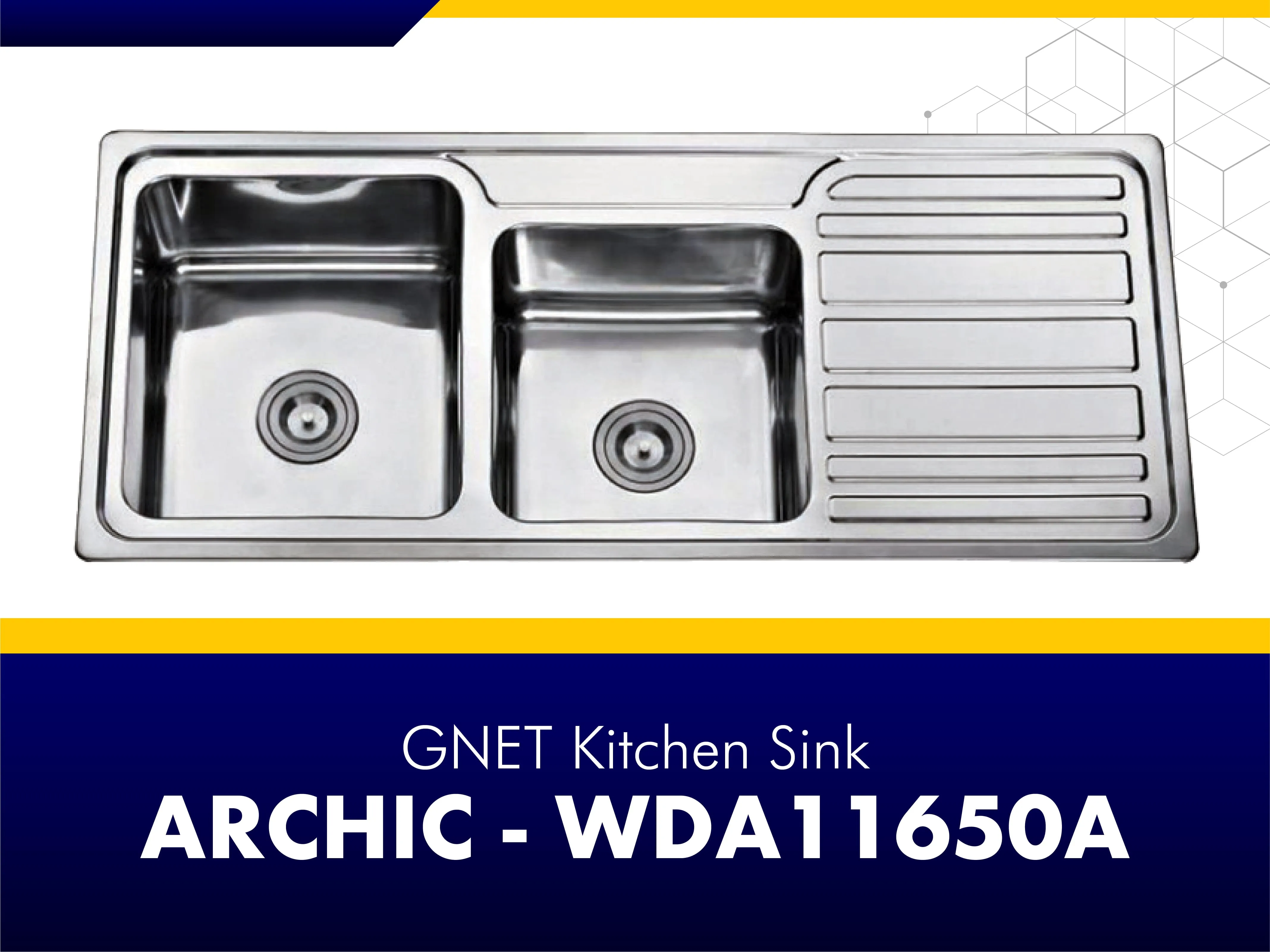 FRAME PRODUCT 3_KITCHEN SINK - ARCHIC WDA11650A