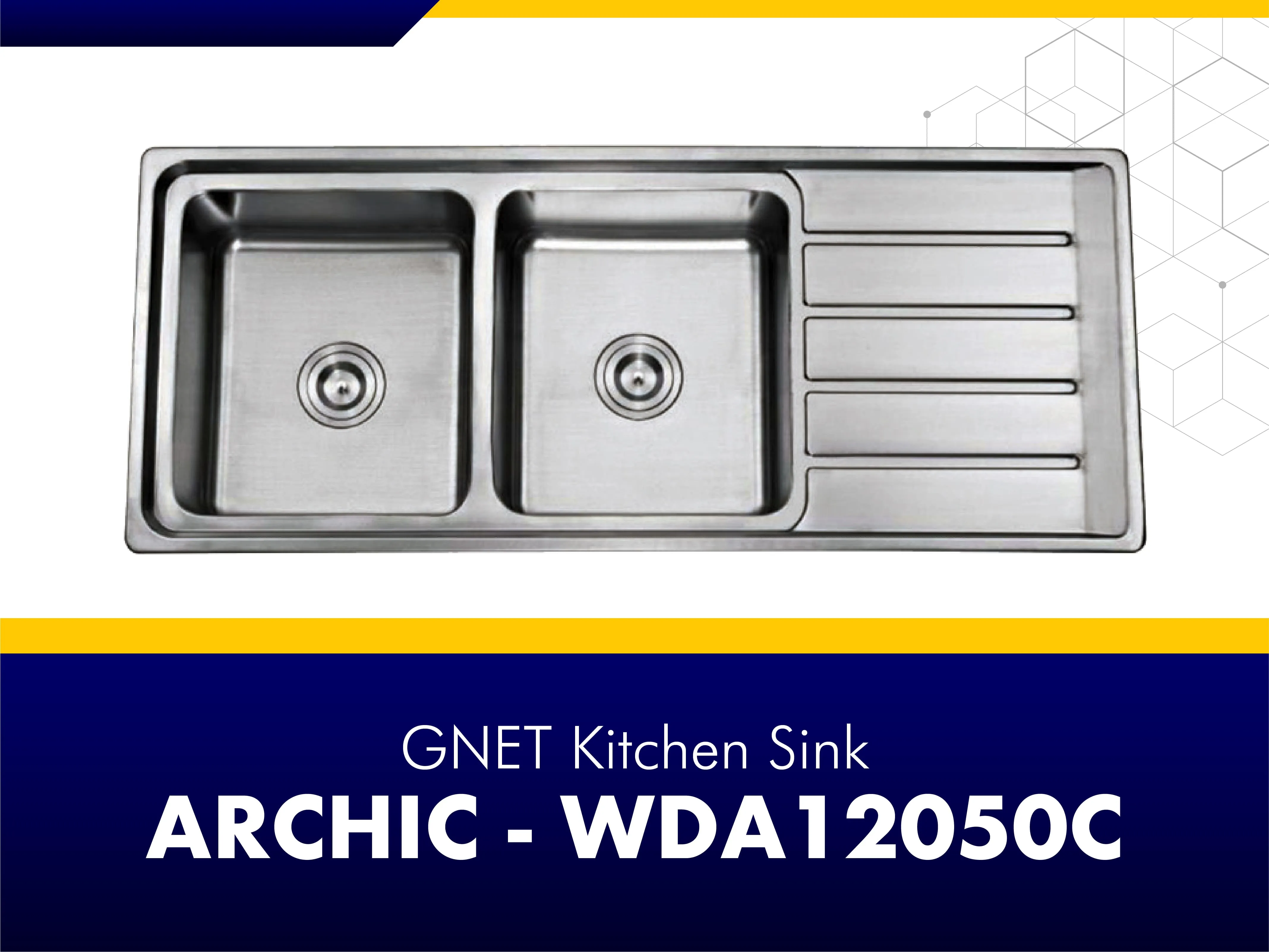 FRAME PRODUCT 3_KITCHEN SINK - ARCHIC WDA12050C