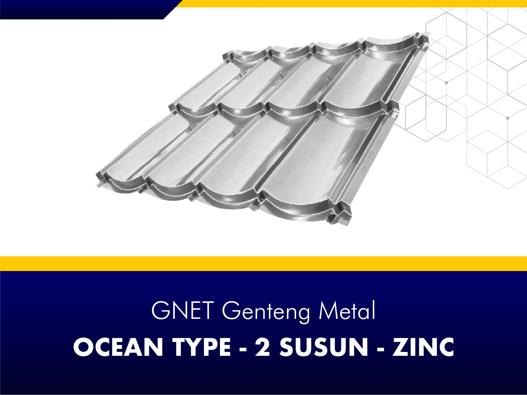GNET Genteng Metal_GNET GENTENG METAL - OCEAN TYPE ZINC